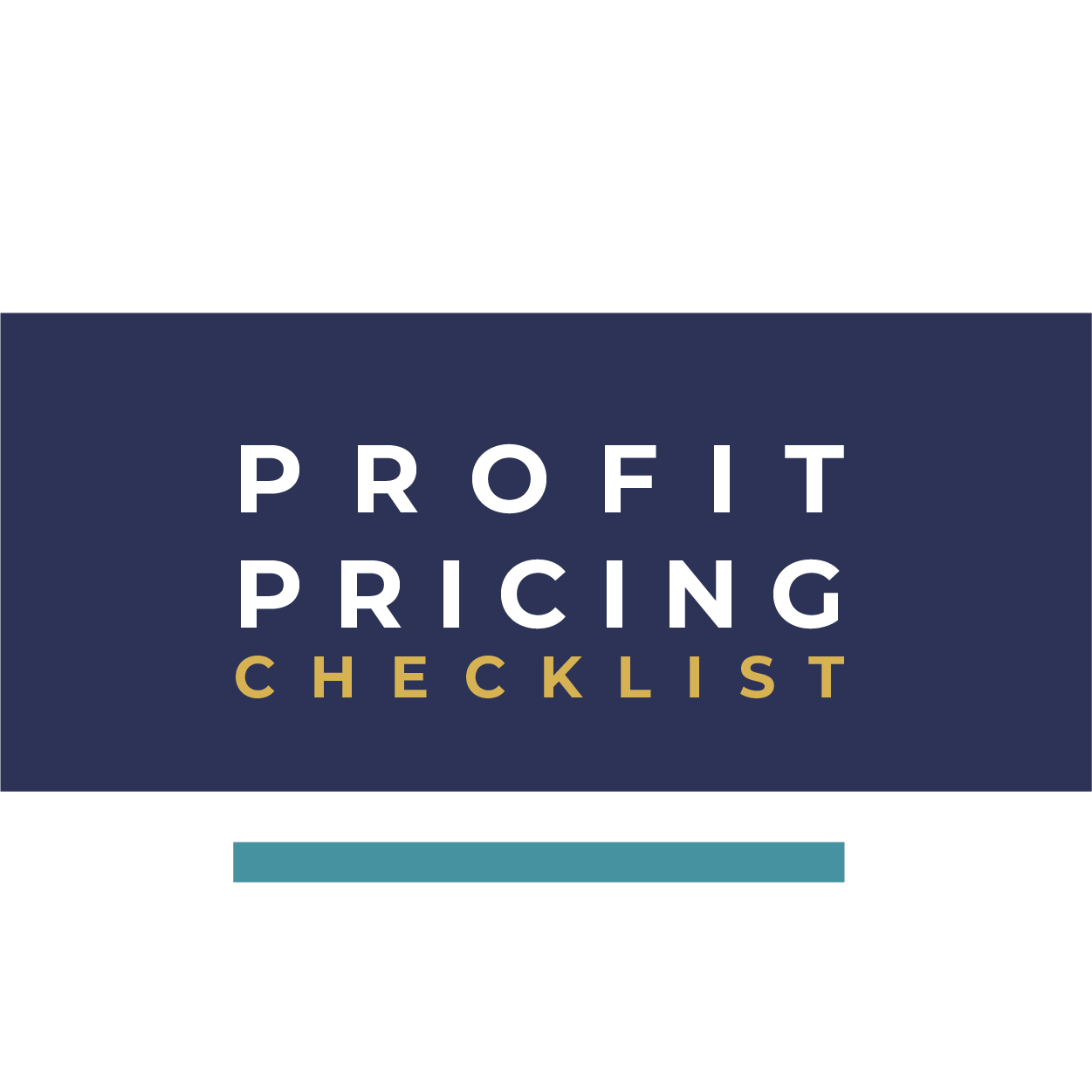 Profit Pricing Checklist