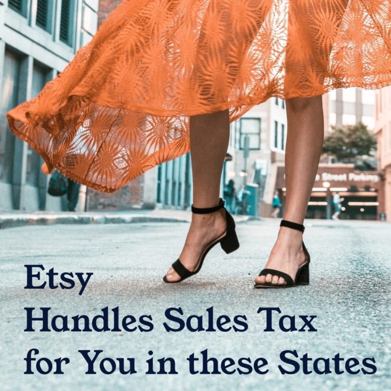 Etsy Marketplace collects Sales Tax for you